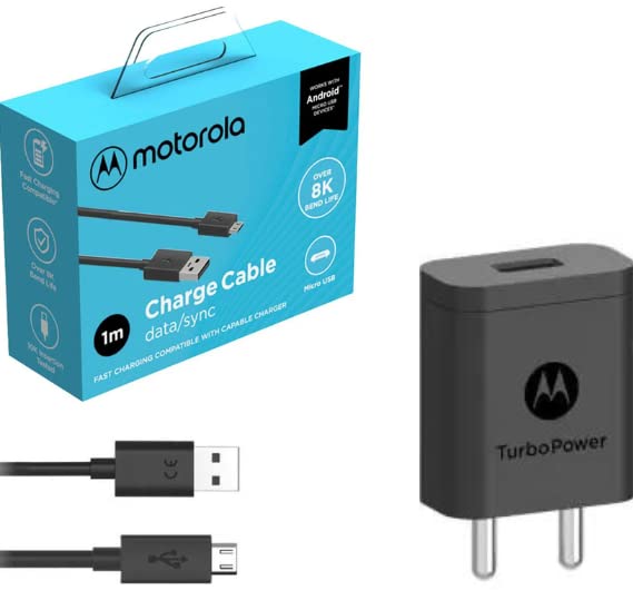 18 W (Brand Original) Qualcomm 3.0 Turbo Power with Micro-USB Cable / 3.1 A Mobile Charger with Detachable Cable/Compatible for Android Smartphones (Black) (B0BSXLBJ7N) Amazon Price History, Amazon Price Tracker