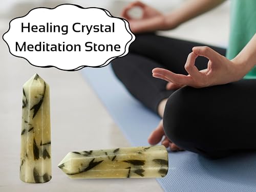 Image of Crystal Heaven Certified Green Tourmaline In Quartz Tower Obelisk Point For Chakra, Healing And Balancing - Aaa Grade Original Certified Gemstone Agate For Reiki Meditation Yoga Spiritual (2-3 Inches)