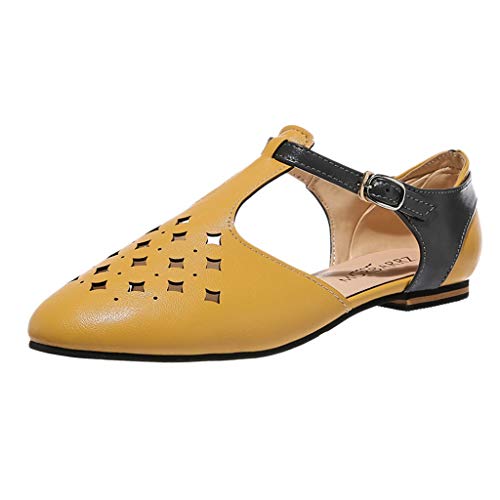 Sandalias para Mujer Verano 2019 Planas PAOLIAN Sandalias Playa Casual Fiesta Romanas...