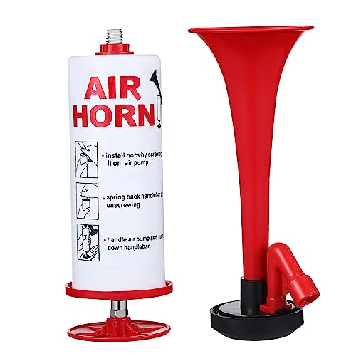 BESTYASH Handheld Air Horn Portable Pump Horn for Safety Loud Sound Easy to Use Durable Design for Boats Hiking Sports Events and