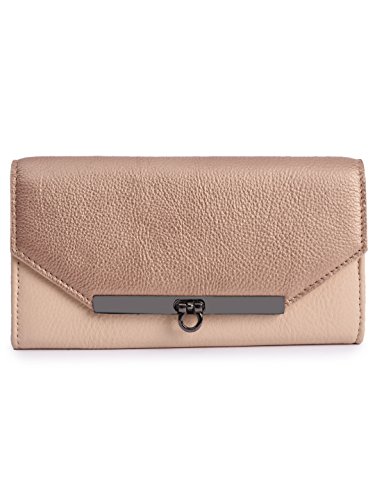 Preisvergleich Produktbild PHIVE RIVERS PRU1389 Damen Geldbörse Leder hellrosa