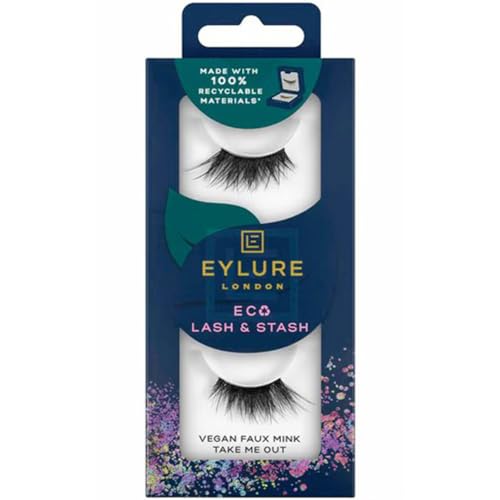 Eylure Eco Lash & Stash Vegan Faux Mink False Eyelashes- Take Me Out