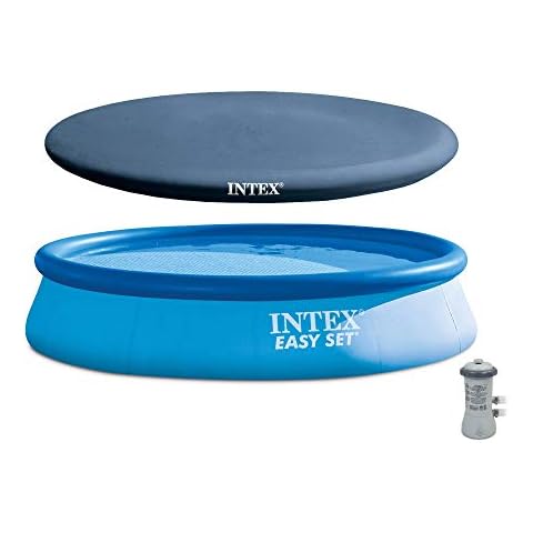 Intex 13 Ft x 32 in Easy Set Inflatable Pool Set Cover
