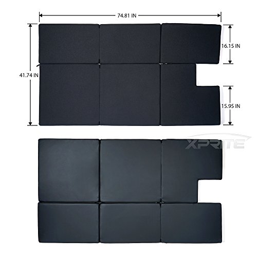 image for Xprite Black Mattress Sleeping Camping Bed Pad Platform, NitePad Sand 