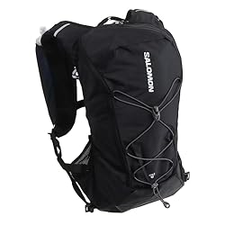 Salomon Agile 12 Set Mochila de Running Unisex, co...: Muévete libremente y transporta todo lo necesario para un día en el sendero. Esta mochila se ha diseñado para que te muevas más rápido y con mayor comodidad. Presenta una ligera construcción de arnés, 3D Mesh abierta y correas de esternón elásticas T...