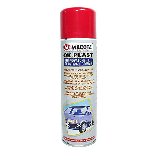 MACOTA Ok PLAST Rinnovatore per plastica e Gomma Auto Moto 500 ml