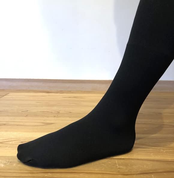 [ソックスマルシェ] 裏起毛タイツ メンズ 足付きタイプ 160デニール相当 前開き あったか無地タイツ 紳士タイツ 防寒対策