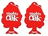 Mighty Oak Air Freshener – Cherry Fragrance - Long Lasting Hanging Car Deodoriser – Odour Eliminator Air Freshener – Auto Accessories – UK Made Car Scent Freshener - 2 Pack #1