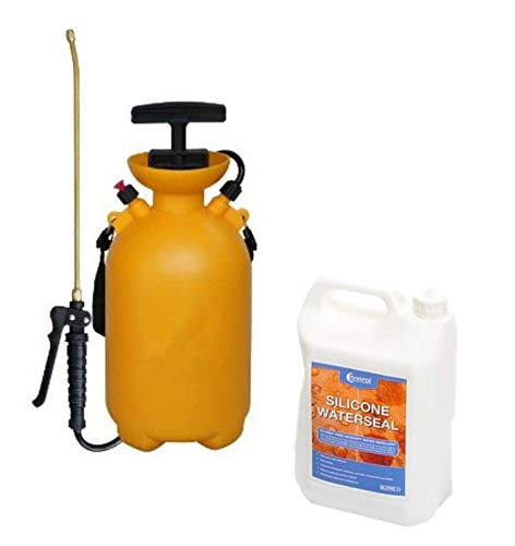 Image of Nvirol Waterseal Masonry Water Repellent Brick Sealer 5Ltrs with Applicator (1)