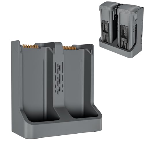 LICHIFIT Two-Way Charge Manager for DJI Air3s / Air3 Drone Battery Charger Station Dual Power Parallel Charger Battery Organizer 65W Multi-functional Fast Charging Hub for DJI Air3 / Air3S