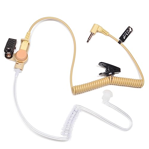 Auriculares de vigilancia de 3,5 mm para comunicación discreta en eventos y escoltas 6