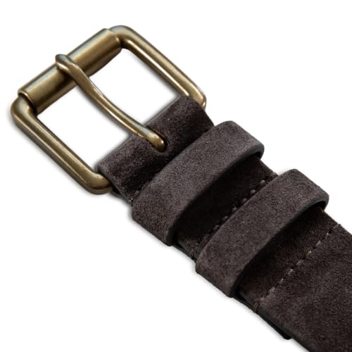 Image of Lucky Brand Men's Jeans Leather Belt| Classic| Casual| Dress| Everyday| American Heritage| Genuine Leather| Metal Buckle