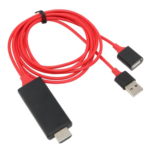 Cable USB a HDMI que soluciona la falta de señal en televisores antiguos transmitiendo a 1080P