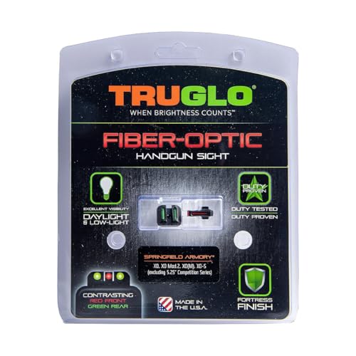 Image of TruGlo Fiber Optic Handgun Pistol Laser Sight Accessories Fits Most Smith and Wesson M&P