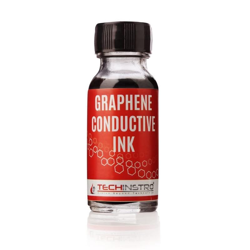 Techinstro Graphene Conductive Ink (Water Based) (Quantity - 10ml) (Pack of 1) (B0D7C7324X) Amazon Price History, Amazon Price Tracker