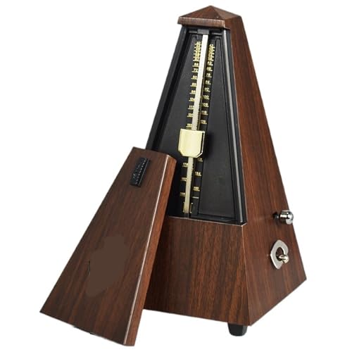 MéTronome Métronome mécanique vintage universel en bois for guitare et violon Pour Violon, Violoncelle(Coffee)