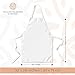 White Classic White Aprons Bulk - Commercial Chef Bib Apron for Kitchen and Restaurant Cooking without Pockets, Unisex Women and Men, Adult - 12 Pack