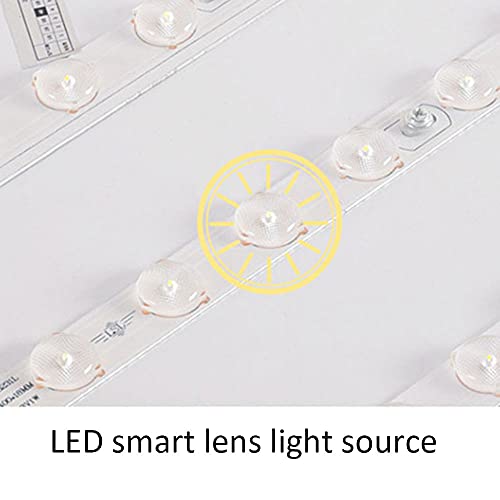 Plafonnier LED 36W télécommandé à intensité variable 2700lm pour grand confort visuel - 7