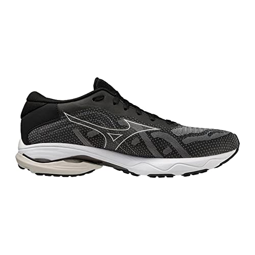 Mizuno Wave Ultima 14 Zapatillas para correr de carretera para Hombre, Negro (Black/Silver/Nimbus Cloud), 45 EU