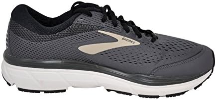 Brooks Mens Dyad 10 Running Shoe, Grey/Black/Tan, 12 D(M) US | Image 5
