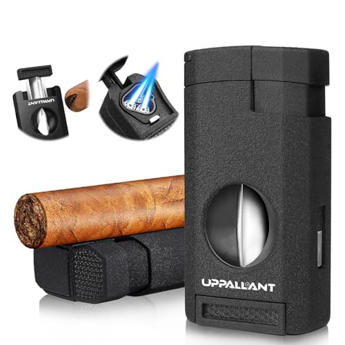 Encendedor para cigarros con cortador y soporte miniatura 1
