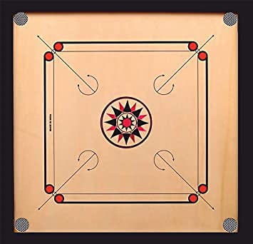 Yati 26 inch high Glossy Carrom Board with Coin and stiker,for 12+ years,Multicolor (B092T9KW23) Amazon Price History, Amazon Price Tracker