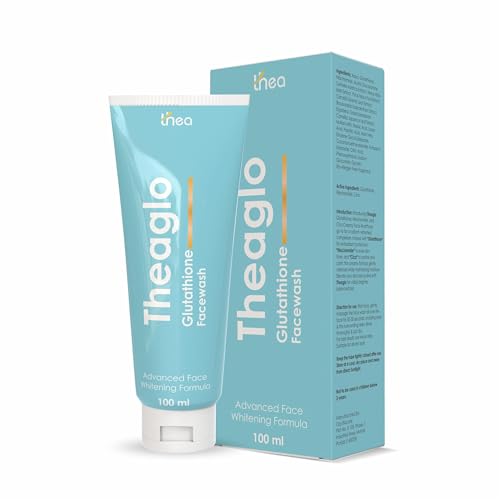 Image of Theaglo Glutathione Face Wash 100ml | Enriched with Niacinamide, Aloe Vera, Multani Mitti & Glycerin | Enhances Natural Radiance | Remove Dark Spots, Pigmentation, Aging & Tan | Whitening, Brightening & Glowing Skin