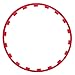 OCPTY Red Car Wheel Hub Rim Trim Tire Ring Guard Rubber Strip Protector Wheel Hub Decorative Protection Ring -17 Inch Fit For Toyota For Ford For Chevrolet For Audi