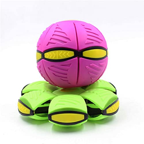 My toy kid Magic Ball Magic Flying Saucer Ball Lost Ball Frisbee Ball Catch Ball Flash Darts Deformation Ball Frisbee Flying Discs Toy Soccer Toys