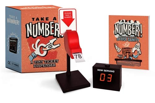 deli number system - Take a Number!: A Tiny Ticket Dispenser (RP Minis)