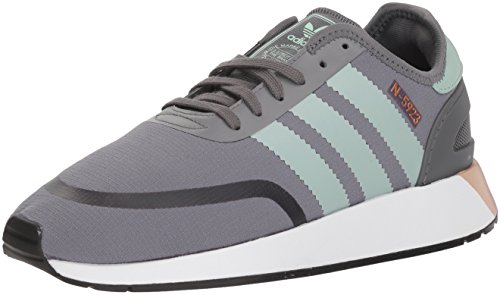 adidas Originals Women's N-5923 W Running Shoe, Grey Four/ash Green/White, 10 M US