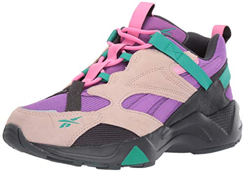 Reebok Women's Aztrek 96 Adventure Sneaker, Buff/True Grey/Emerald, 5 M US