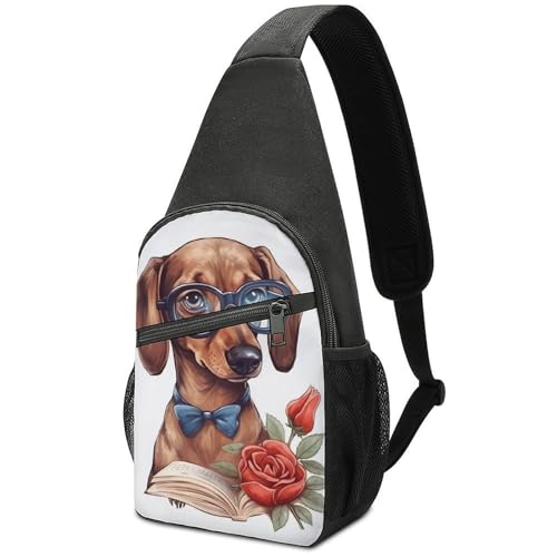Morral tipo sling bag para trekking y uso casual miniatura 1