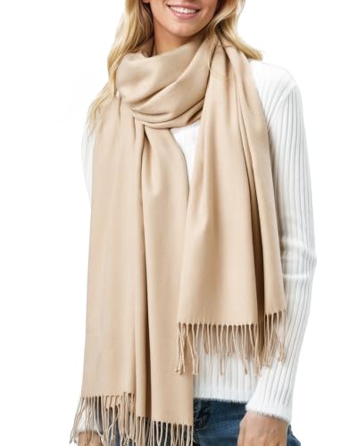 FURTALK Scarf for Women Winter Pashmina Shawl and Wraps Cashmere Feel Scarves for Evening Dresses Wedding Party