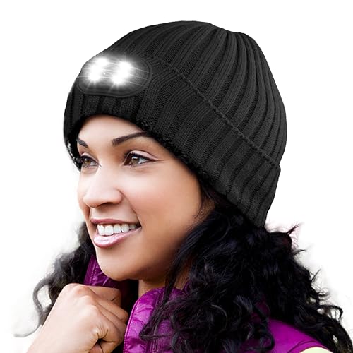 Image of HEAD LIGHTZ Adults Beanie with Light