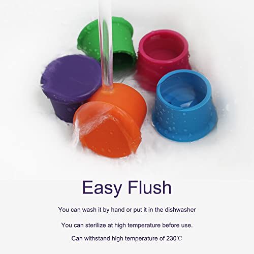 Lhjjjl 6Pcs Wine Stoppers, Reusable Silicone Wine Corks thumb #4