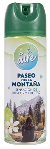 A tu aire Aerosol Ambientador| Spray Manual| Sensación de Frescor y Libertad | Fragancia Paseo por la Montaña | Contenido: 200 ml Cover