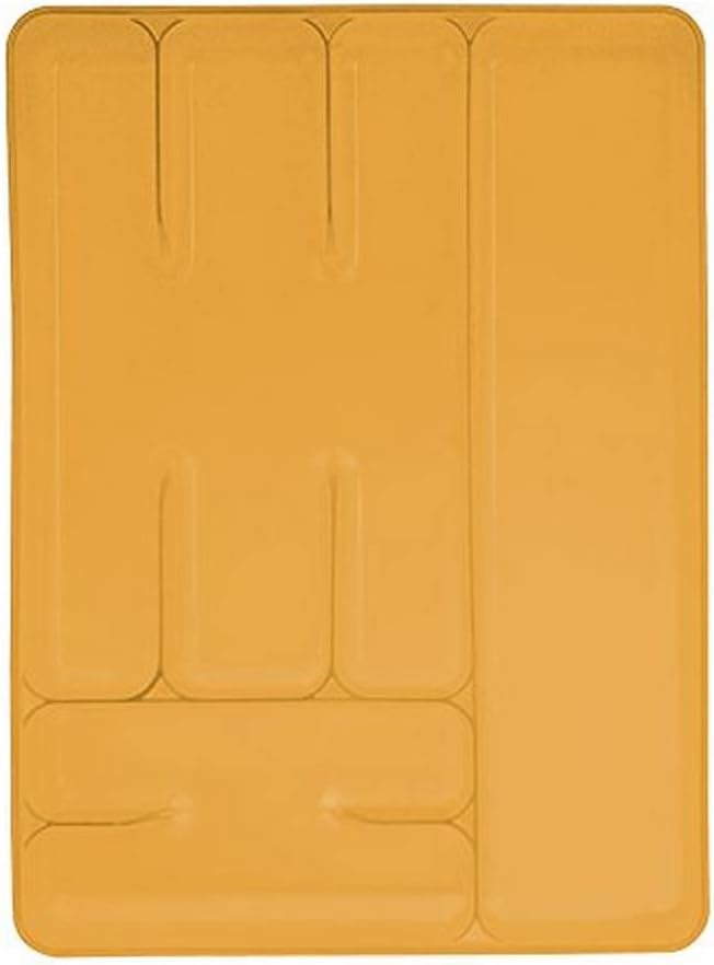 Excèlsa 6 Compartments Orange Cutlery Tray