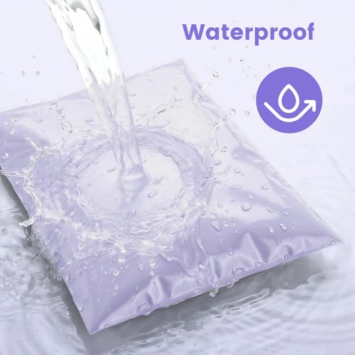 Image of Metronic Poly Mailers 10x13 50 Pack, Shipping Bags for Small Business, Waterproof Weather Resistant & Tear Resistant Durable Self Seal Mailing Envelopes Packaging bags for Clothing,Lilac Purple