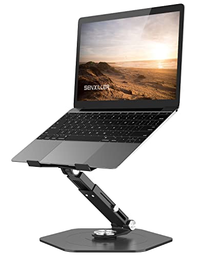 Laptop-Stand-for-Desk-Laptop-Stand-Adjustable-Height-up-to-19-inch-Swivel-Laptop-Stand-with-360Rotating-Laptop-Riser-Computer-Stand-Compatible-with-MacBook-and-All-Laptops