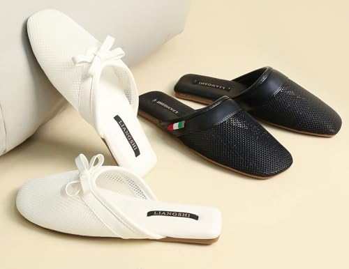 Mesh Slippers for Women High Class Luxurious Mesh Sandals Casual Slingback Flats Lightweight Mules 7