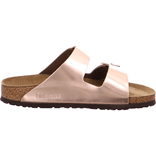 Image of Birkenstock Womens Arizona Open Toe Casual Slide Sandals