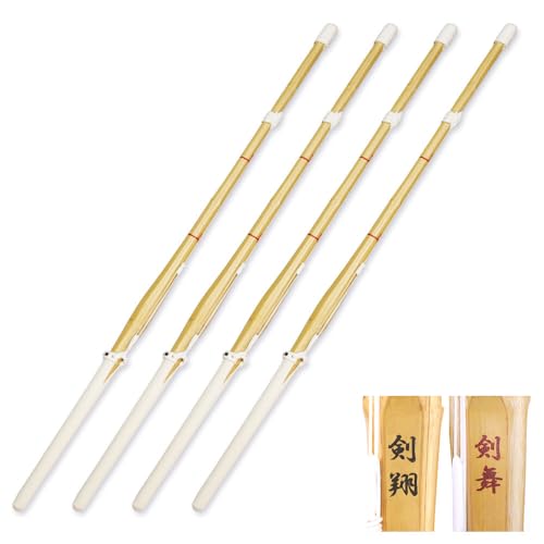 剣道屋 竹刀 剣翔 38男子 4本セット