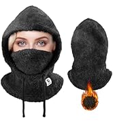 Qunature Sturmhaube Winter Warme Balaclava Thermo Winddichte Sturmmaske Skimaske für Outdoor-Akti...
