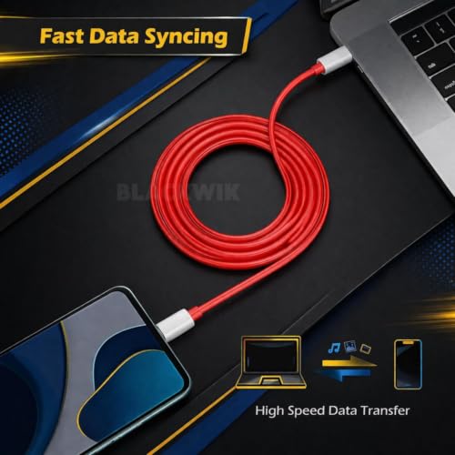 Image of Blackwik Type C to Type C Fast Charging Cable Compatible with OnePlus 13