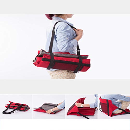 LIOOBO Almofada para Acampamento ao Ar Livre com Encosto Leve e Dobrável para Cadeira Almofada para