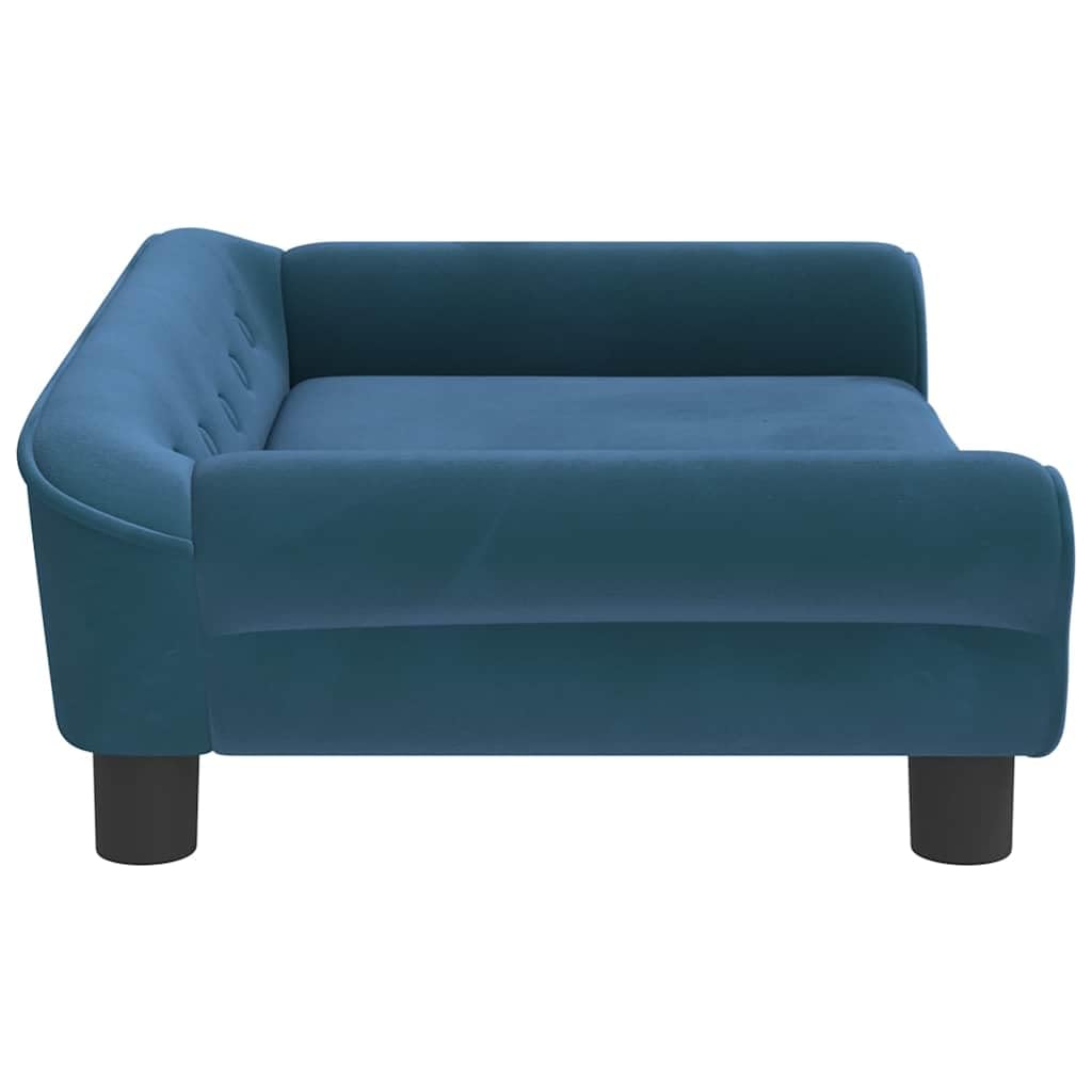 Cuccia per cani, 70 x 48 x 22 cm, in velluto con morbida schiuma, fondo antiscivolo, accogliente e delicato sulle articolazioni, ideale come cestino per cani, letto per cuccioli e anziani, in