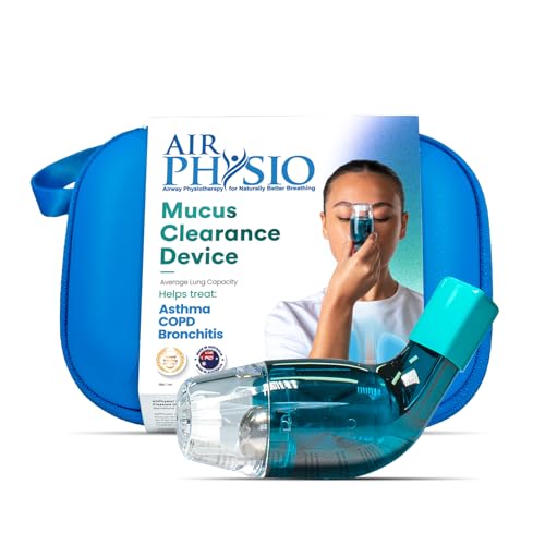 AirPhysio with Protective Storage Case Bag Holder Accessory Hard Shell Case and Soft Bag Included
