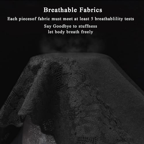 Cameway 5 Pack Womens Underwear Cotton Bikini Panties Lace Soft Hipster Panty Ladies Stretch Full Briefs3