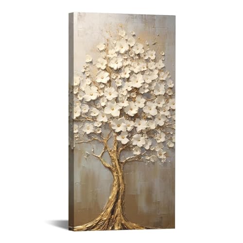 Quadro Su Tela Moderno Con Albero Astratto - Decorazione Da Parete XXL Per Soggiorno